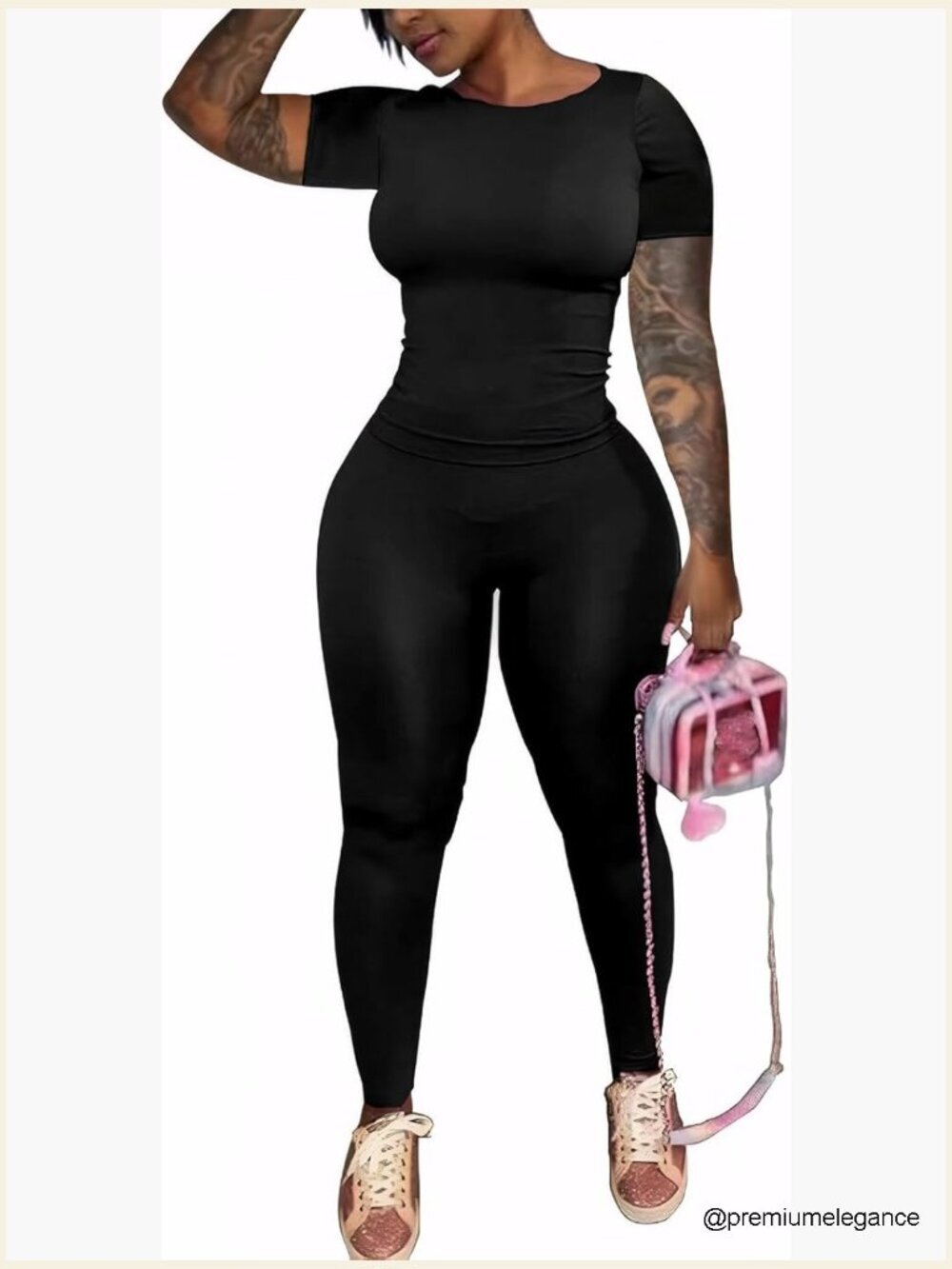 2 Piece Lounge Sets Workout Long Sleeve Top Leggings Casual Two Piece Outfits